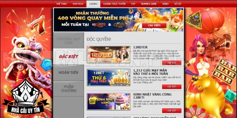 Bảng so sánh chất lượng giữa 2 nhà cái 12BET vs 8KBET