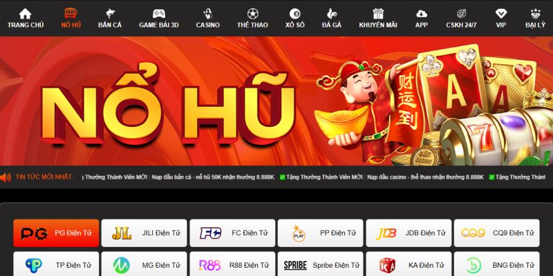 Kho tàng game slot